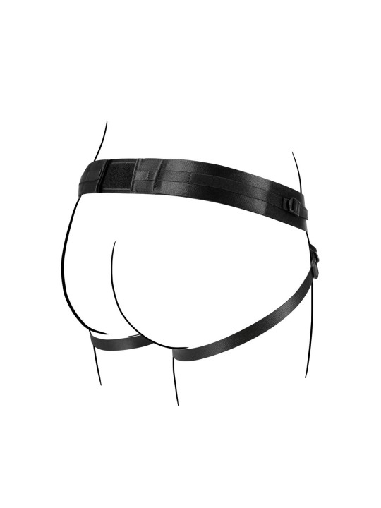 No-Parts - Taylor Adjustable Strap On Harness with Double O-Ring
