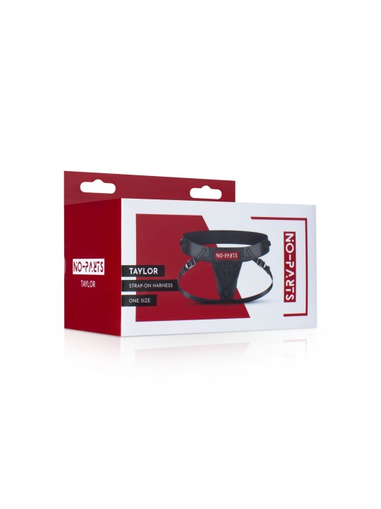 No-Parts - Taylor Adjustable Strap On Harness with Double O-Ring
