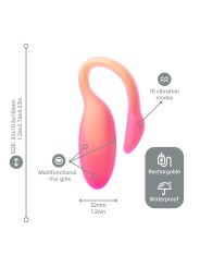 Magic Motion - Flamingo Max Vibrating Egg & Kegel Trainer in One - Orange