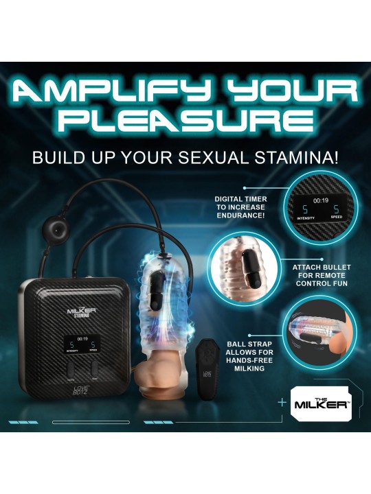 XR Brands - The Milker Stamina - Black
