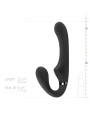 No-Parts - Avery Strapless Strap-On Vibrating Dildo - 22 cm