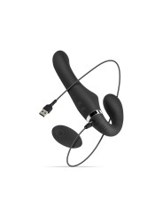 No-Parts - Avery Strapless Strap-On Vibrating Dildo - 22 cm