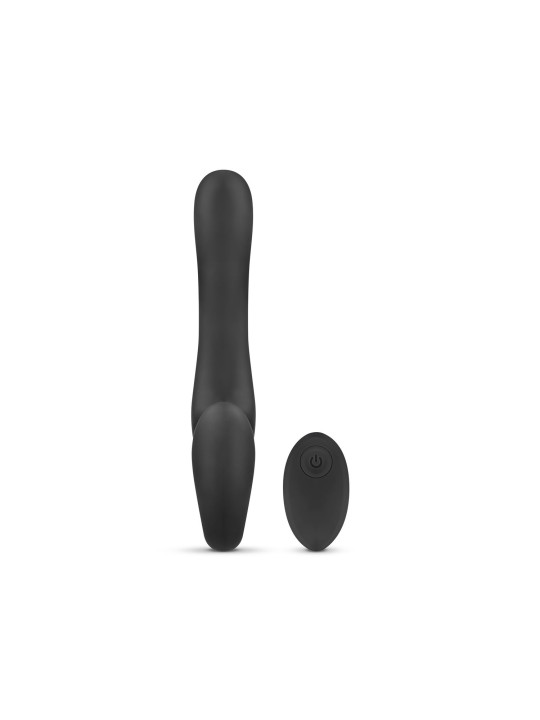 No-Parts - Avery Strapless Strap-On Vibrating Dildo - 22 cm