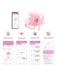 Magic Motion - Flamingo Max Vibrating Egg & Kegel Trainer in One - Pink