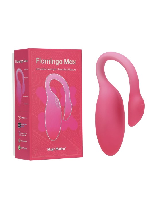Magic Motion - Flamingo Max Vibrating Egg & Kegel Trainer in One - Pink