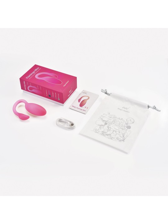 Magic Motion - Flamingo Max Vibrating Egg & Kegel Trainer in One - Pink