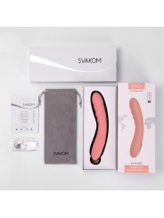 SVAKOM - Ava Neo Interactive Thrusting Vibrator - Peach