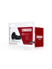 No-Parts - Charlie Dildo 14.5 cm - Zwart