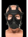 XR Brands - Inhaler Gas Masker Met Fles - Zwart & Wit