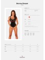 Obsessive - Donna Dream Body Met Open Kruisje - Zwart
