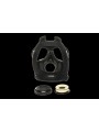 XR Brands - Inhaler Gas Masker Met Fles - Zwart & Wit