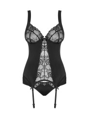 Obsessive - Heartina Jarretel Korset Set