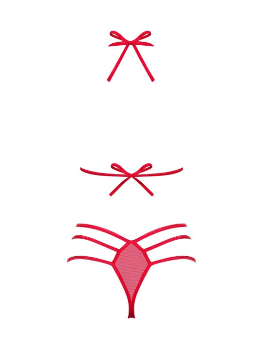 Obsessive - Giftella 2-Delige Set - Rood