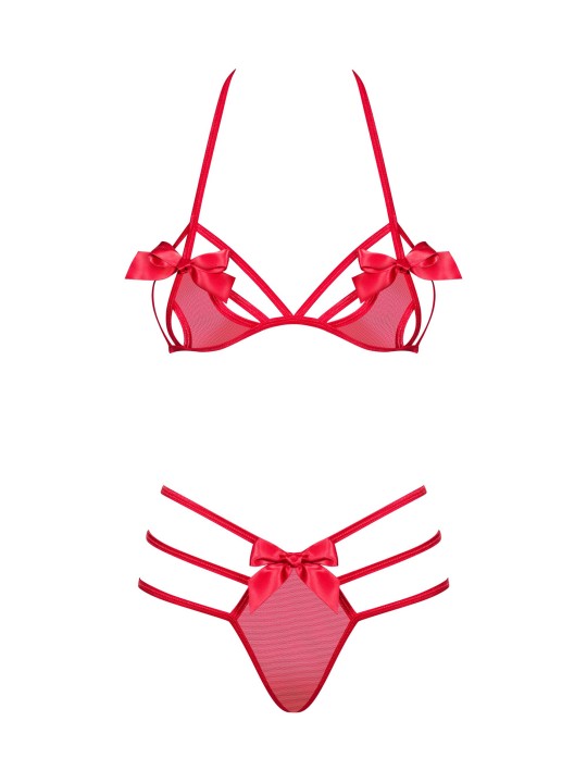 Obsessive - Giftella 2-Delige Set - Rood