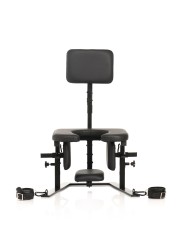 XR Brands - Pleasure Throne Oral Sex Chair - Black