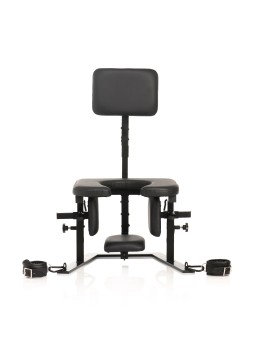 XR Brands - Pleasure Throne Oral Sex Chair - Black