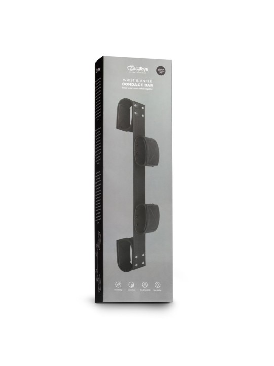 Easytoys Fetish - Bondage Bar - Wrist and Ankle Cuffs