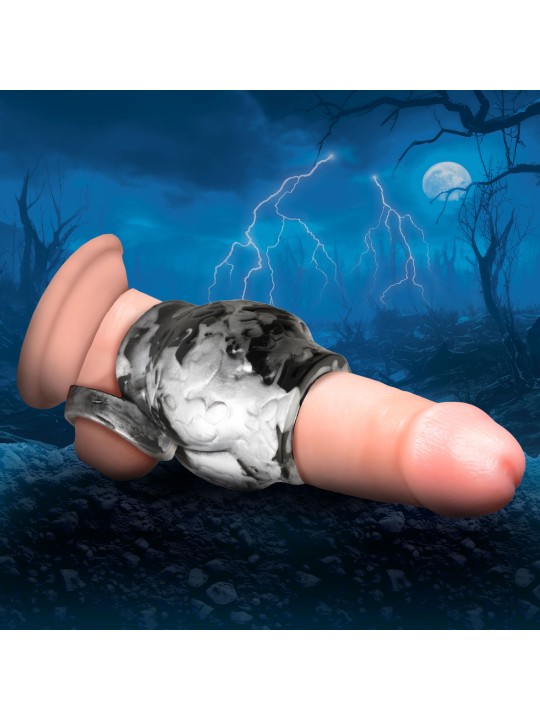 XR Brands - Night Prowler Ball Stretcher - Gray