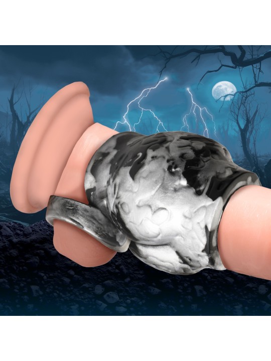 XR Brands - Night Prowler Ball Stretcher - Gray