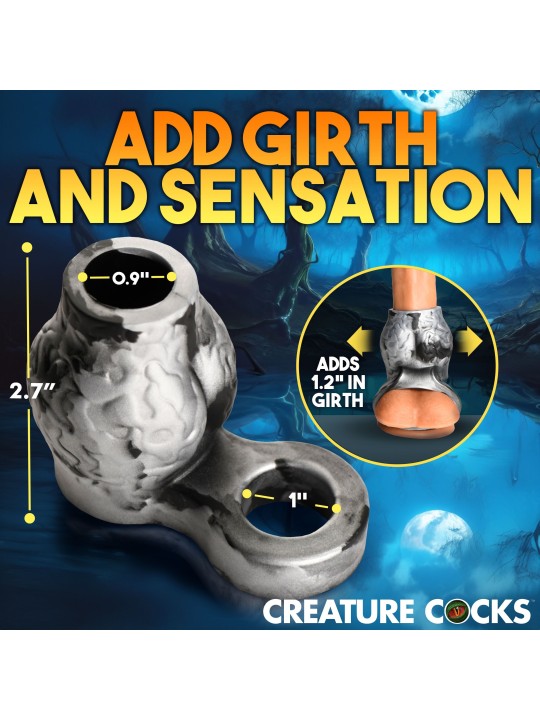 XR Brands - Night Prowler Ball Stretcher - Gray