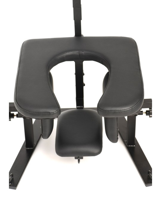 XR Brands - Pleasure Throne Oral Sex Chair - Black