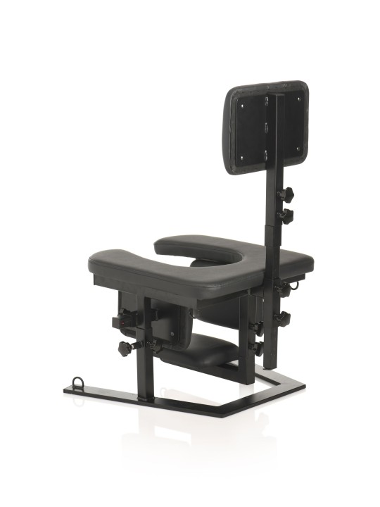 XR Brands - Pleasure Throne Oral Sex Chair - Black