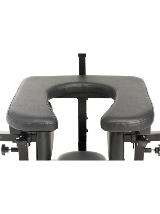 XR Brands - Pleasure Throne Oral Sex Chair - Black