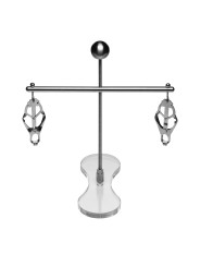 XR Brands - Tower of Pain Nipple Clamps - Silver
