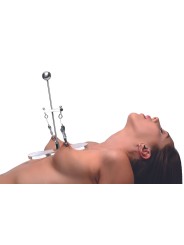 XR Brands - Tower of Pain Nipple Clamps - Silver