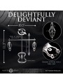 XR Brands - Tower of Pain Nipple Clamps - Silver