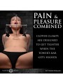 XR Brands - Tower of Pain Nipple Clamps - Silver