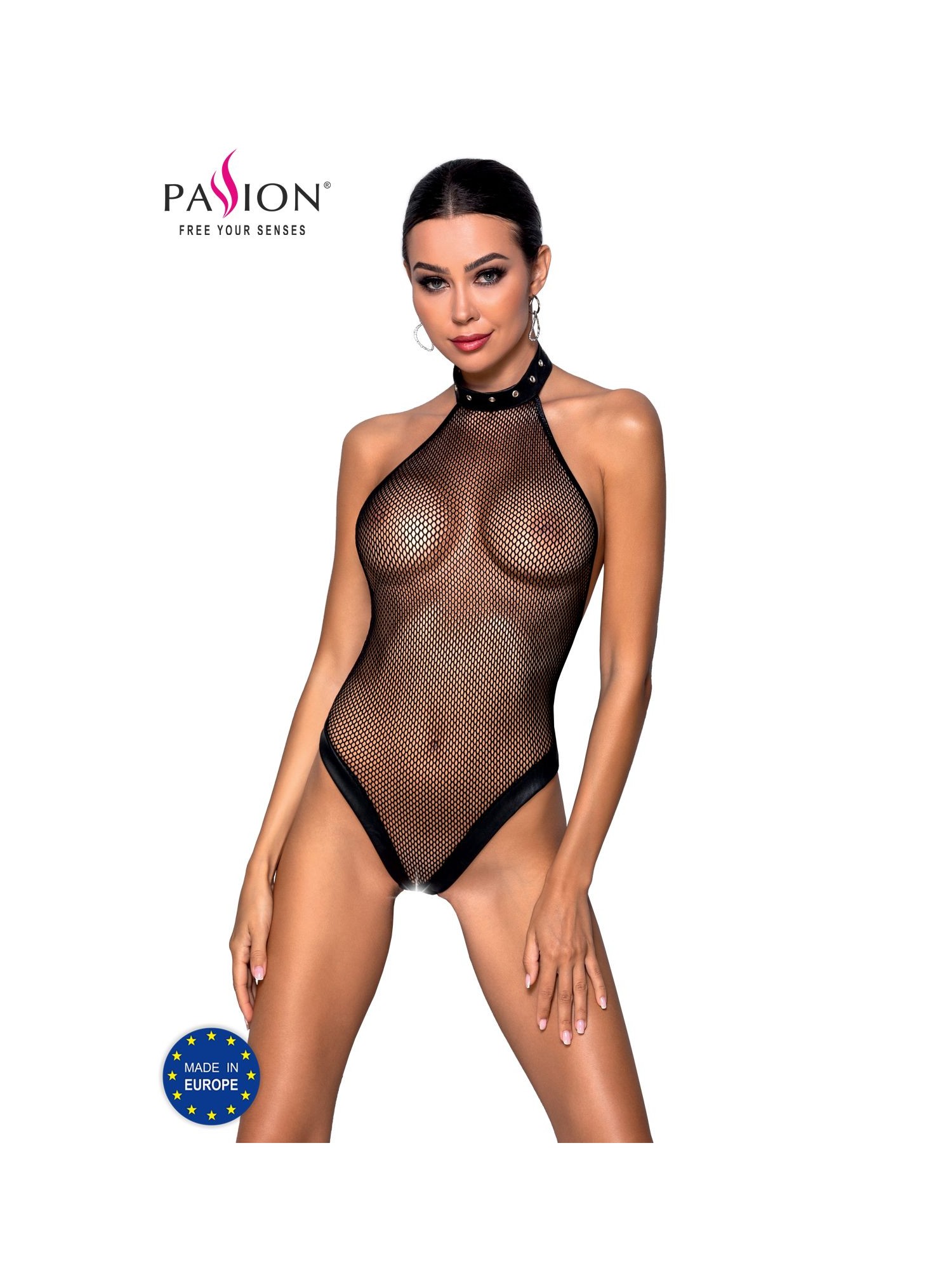 Body Moonlight Met Open Kruisje - Zwart