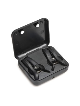 XR Brands - Dark Grip Vibrerende Tepelkemmen - Zwart