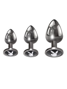 Playboy - Pleasure 3 Ways Anal Plug Set