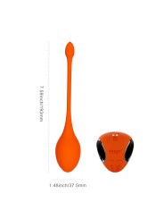 HoneyPlayBox - LILI App-Controlled Egg Vibrator Orange