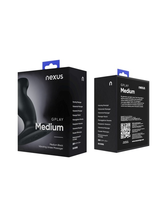 Nexus G-Play+ Unisex Vibrator - Medium