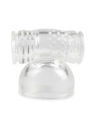 Masturbator Wand Attachment - Clear