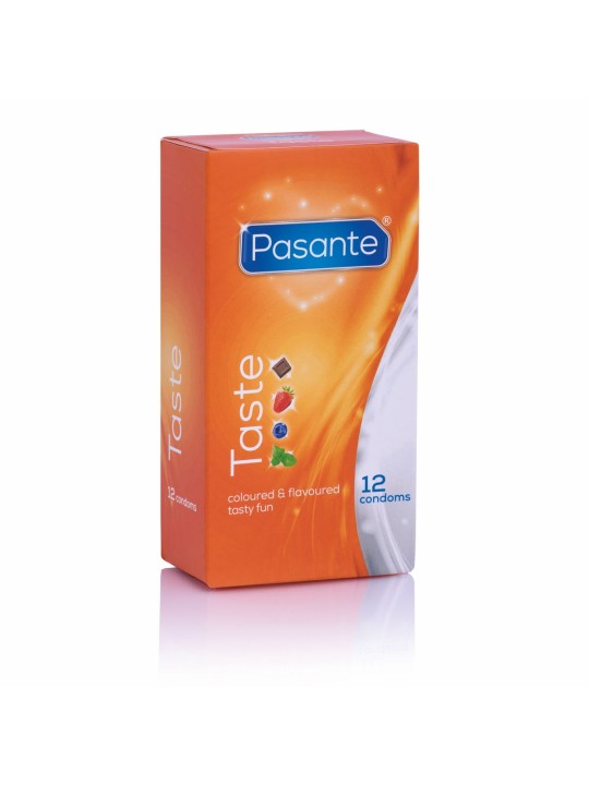 Pasante Taste Condooms - 12 Stuks