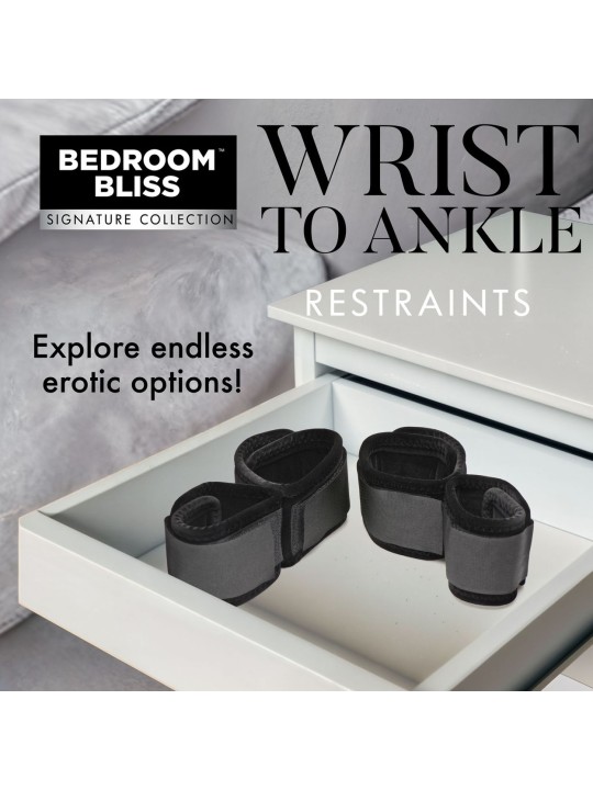 XR Brands - Pols- en Enkelboeien - Zwart