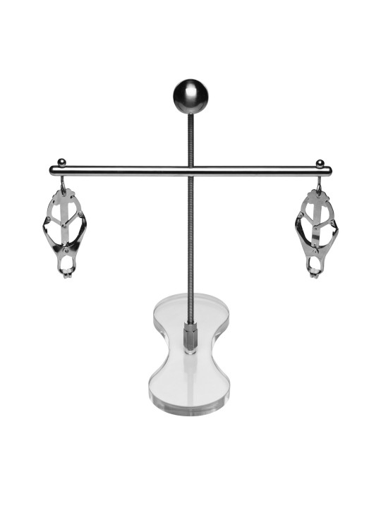 XR Brands - Tower of Pain Tepelklemmen - Zilver