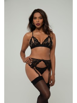 Christine - BH Set Axelle 3-delig - Zwart