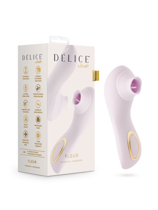 Blush - Delice Fleur Luchtpulserende Vibrator - Barely Purple