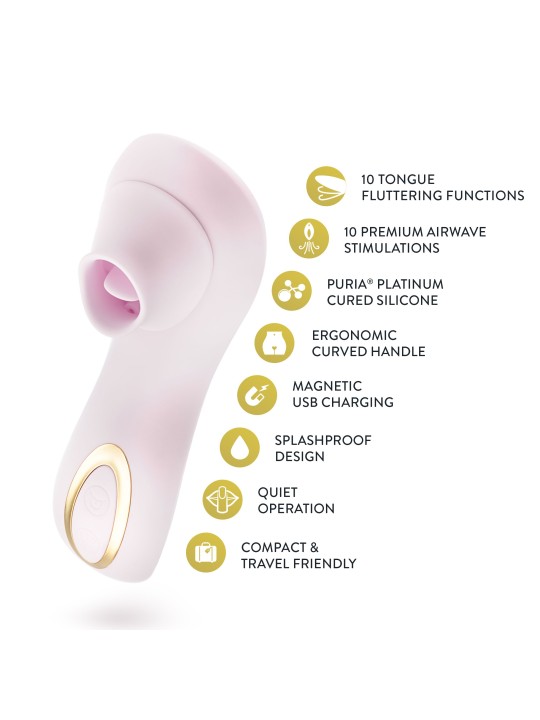 Blush - Delice Fleur Luchtpulserende Vibrator - Barely Purple