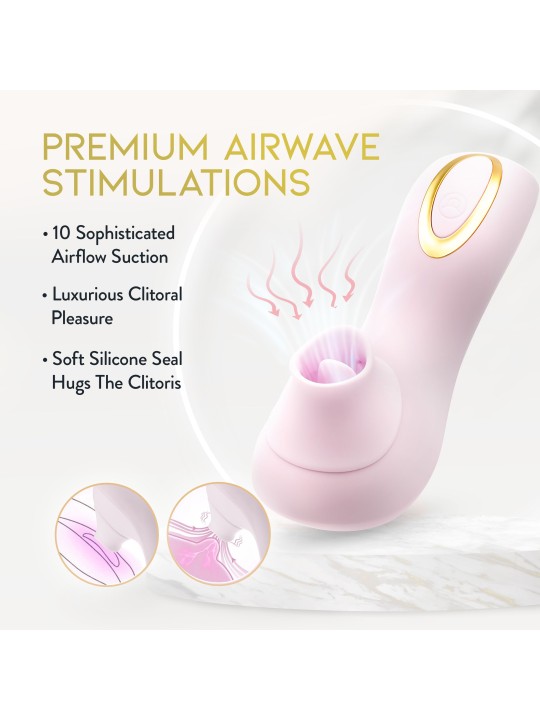 Blush - Delice Fleur Luchtpulserende Vibrator - Barely Purple