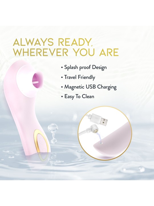 Blush - Delice Fleur Luchtpulserende Vibrator - Barely Purple