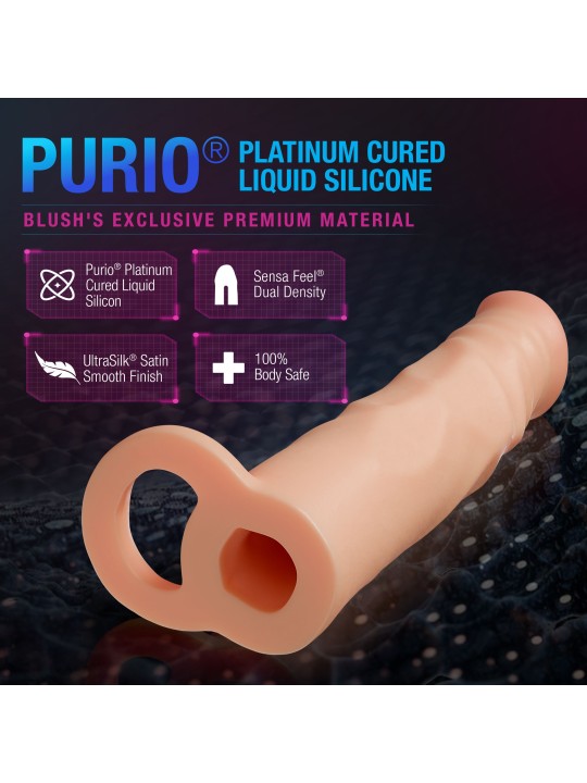 Blush - Performance Plus Siliconen Penis Extender - 6,3 cm