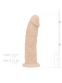 Real Fantasy Deluxe - Xavier Realistische Temperatuurgevoelige Dildo - 23 c