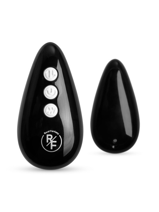 Real Fantasy - Mason Stotende, Vibrerende en Verwarmbare Dildo - 20 cm