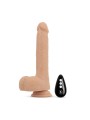 Real Fantasy - Bryce Stotende, Verwarmbare en Vibrerende Dildo - 21.5 cm