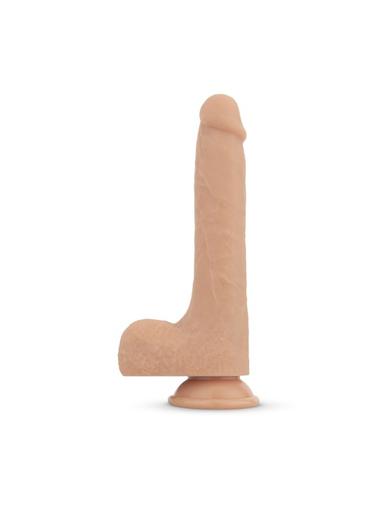 Real Fantasy - Bryce Stotende, Verwarmbare en Vibrerende Dildo - 21.5 cm